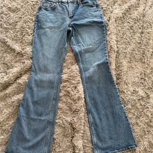 Abercrombie & Fitch Light Blue Flare Jeans